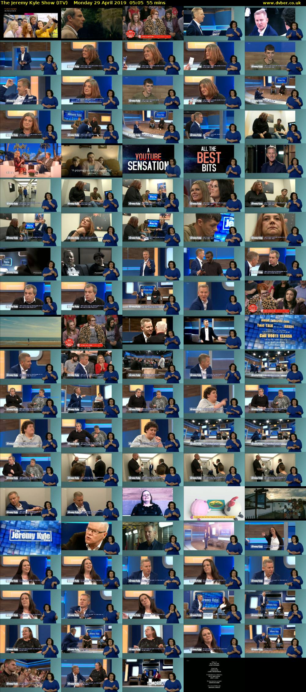 The Jeremy Kyle Show (ITV) Monday 29 April 2019 05:05 - 06:00