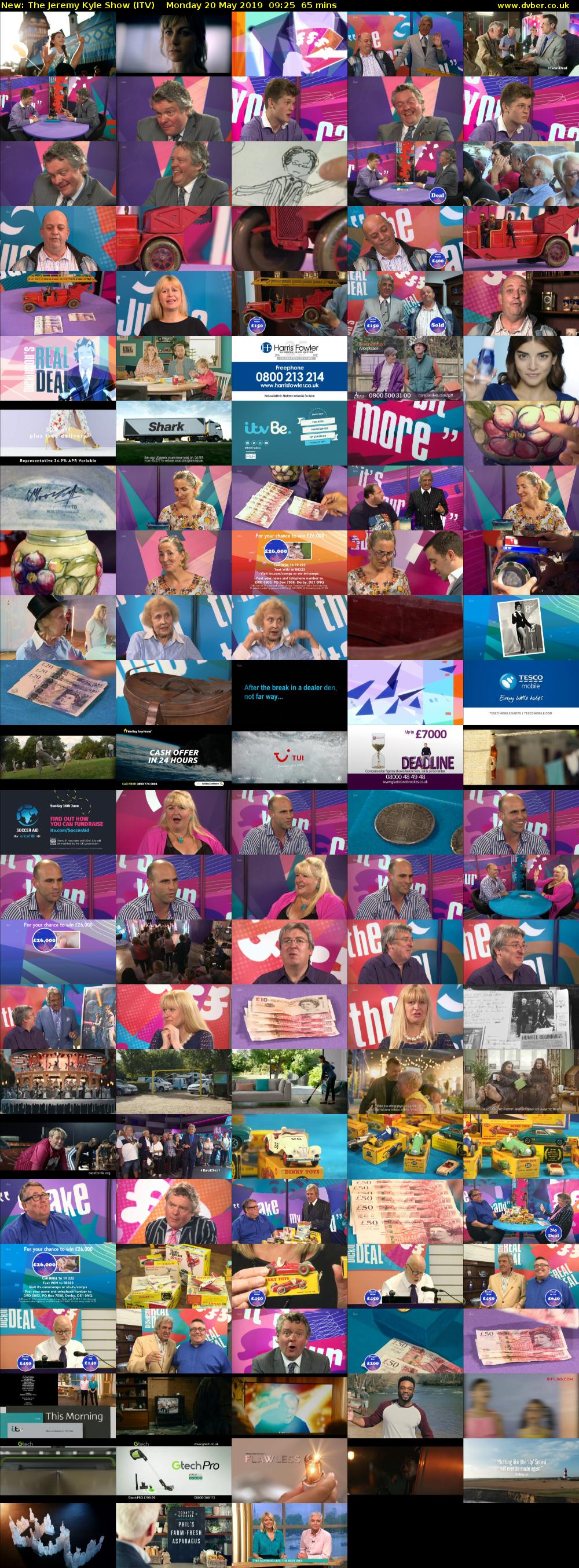 The Jeremy Kyle Show (ITV) Monday 20 May 2019 09:25 - 10:30