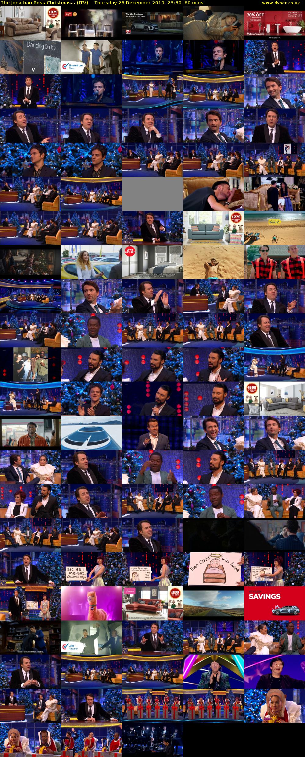 The Jonathan Ross Christmas... (ITV) Thursday 26 December 2019 23:30 - 00:30