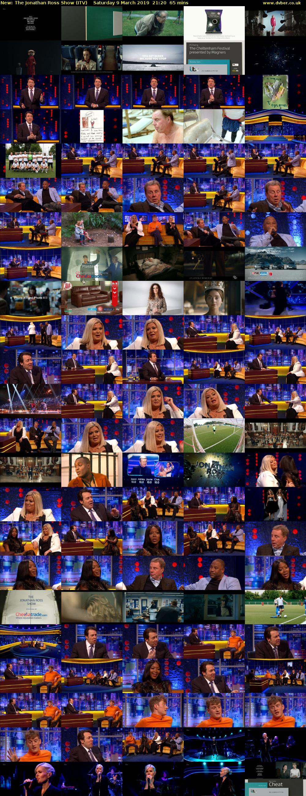 The Jonathan Ross Show (ITV) Saturday 9 March 2019 21:20 - 22:25