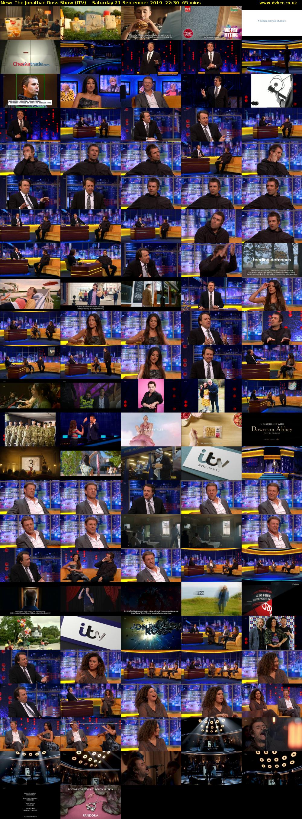 The Jonathan Ross Show (ITV) Saturday 21 September 2019 22:30 - 23:35