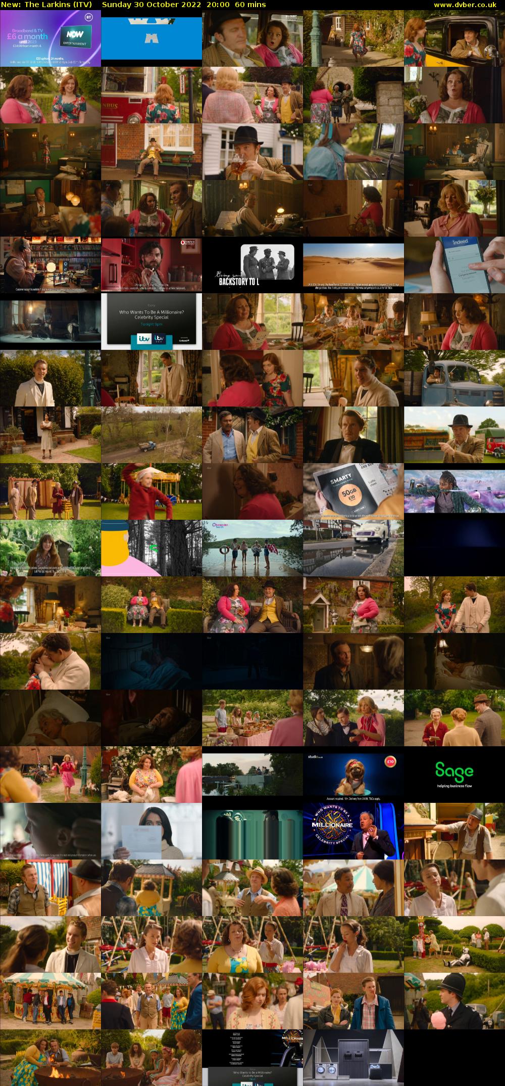 The Larkins (ITV) Sunday 30 October 2022 20:00 - 21:00