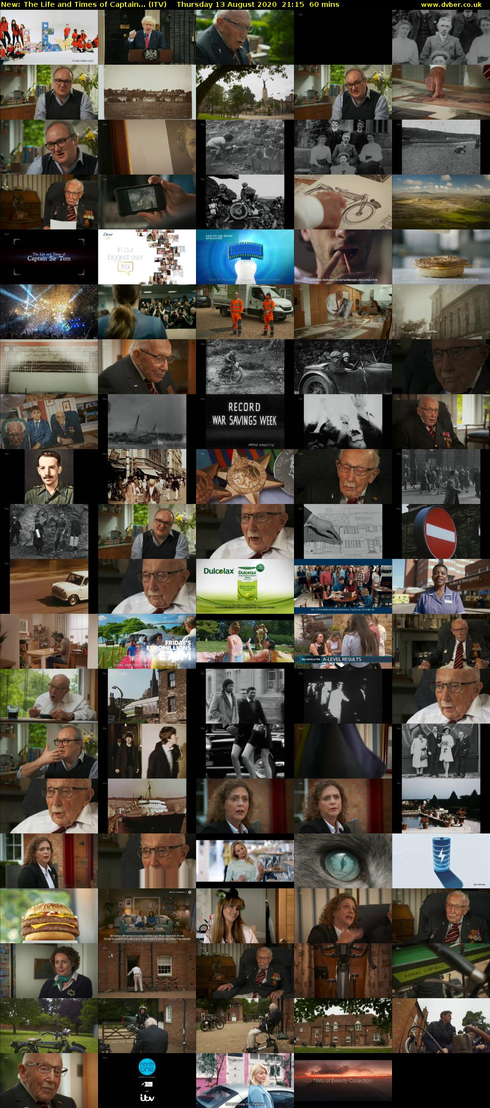 The Life and Times of Captain... (ITV) Thursday 13 August 2020 21:15 - 22:15