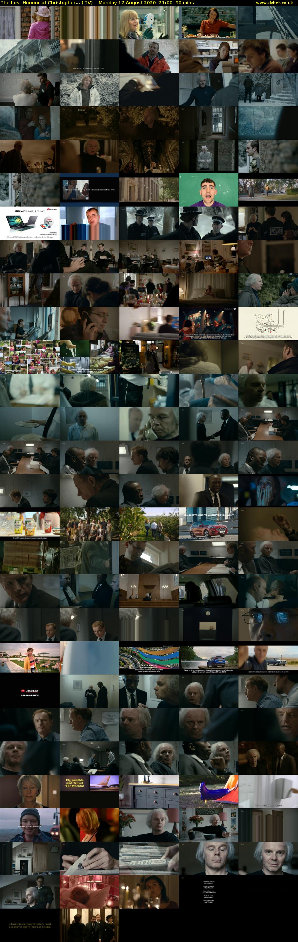 The Lost Honour of Christopher... (ITV) Monday 17 August 2020 21:00 - 22:30