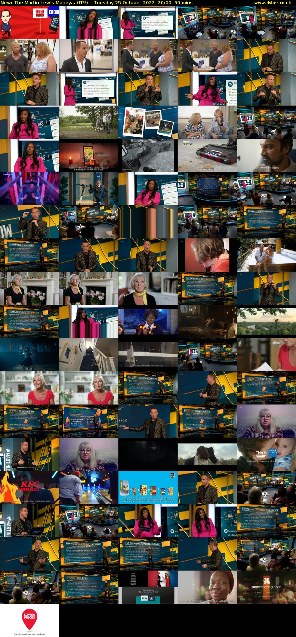 The Martin Lewis Money... (ITV) Tuesday 25 October 2022 20:00 - 21:00