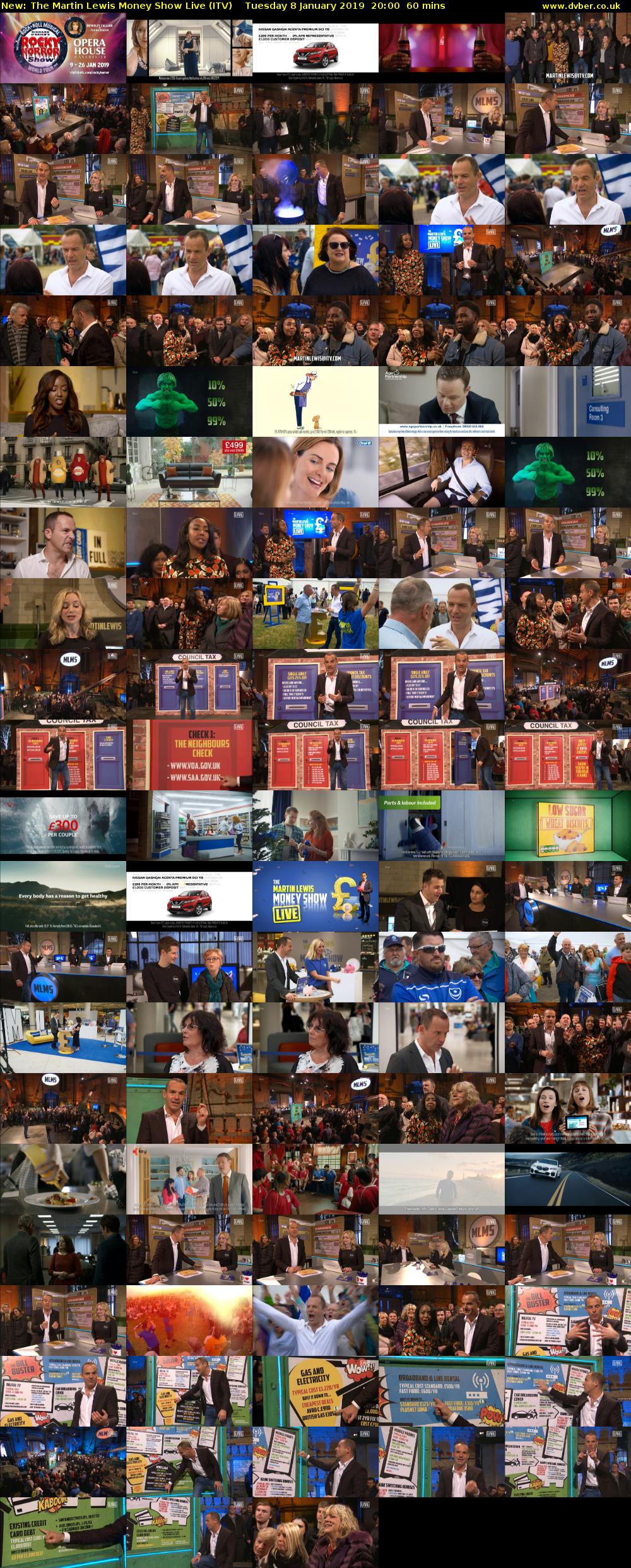 The Martin Lewis Money Show Live (ITV) Tuesday 8 January 2019 20:00 - 21:00