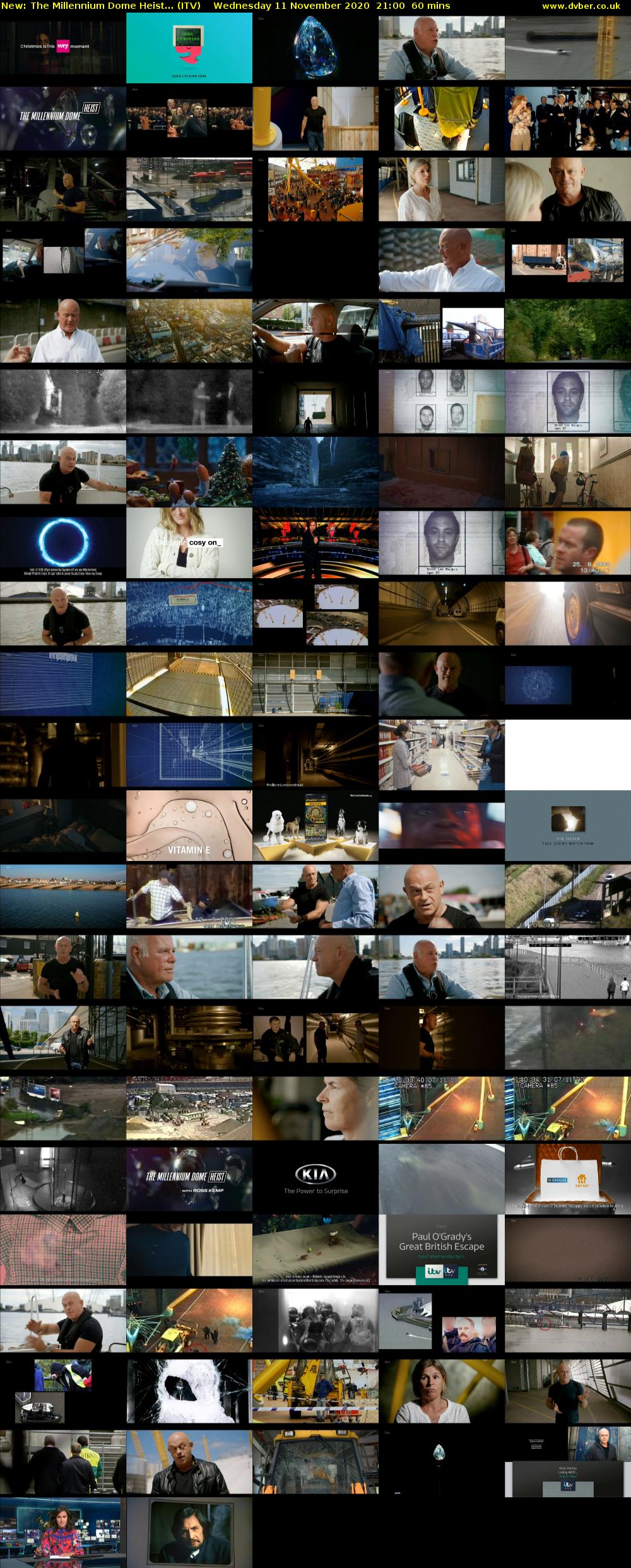 The Millennium Dome Heist... (ITV) Wednesday 11 November 2020 21:00 - 22:00