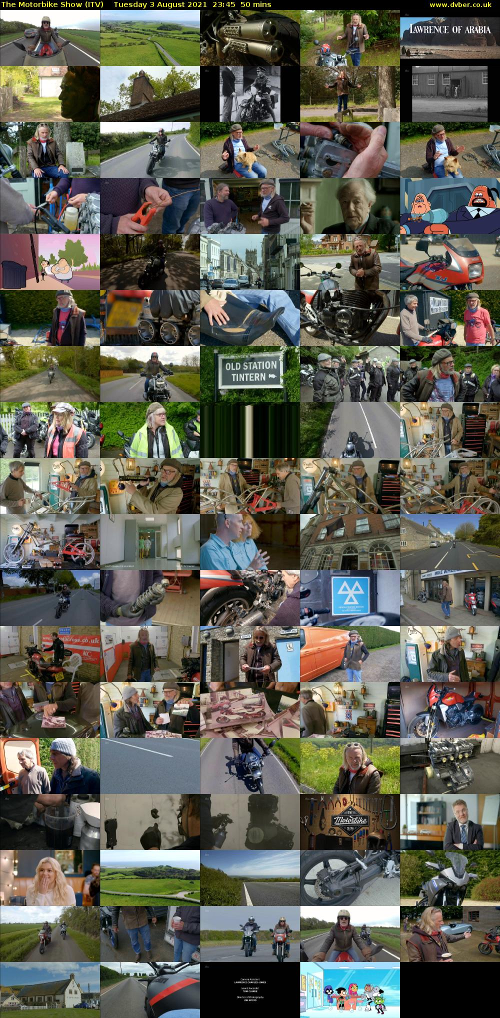 The Motorbike Show (ITV) Tuesday 3 August 2021 23:45 - 00:35