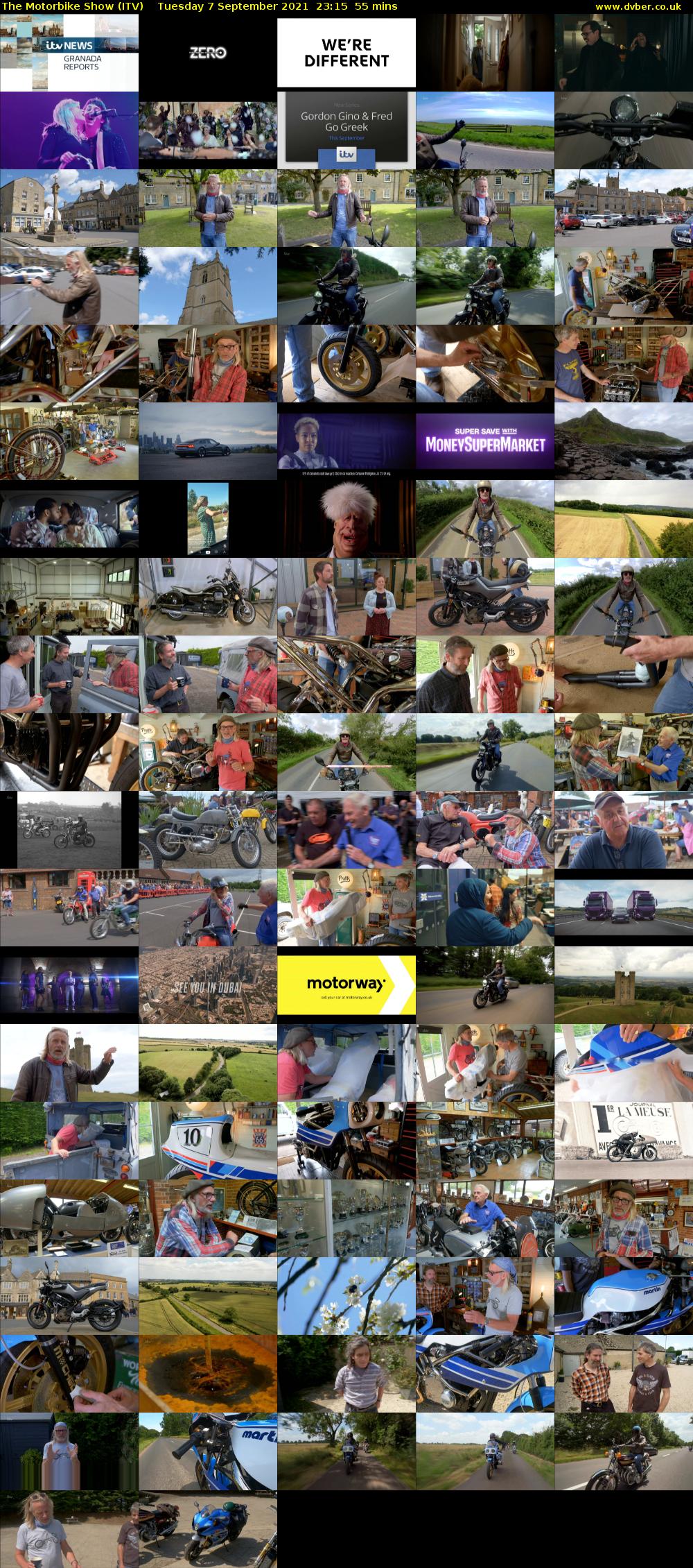 The Motorbike Show (ITV) Tuesday 7 September 2021 23:15 - 00:10