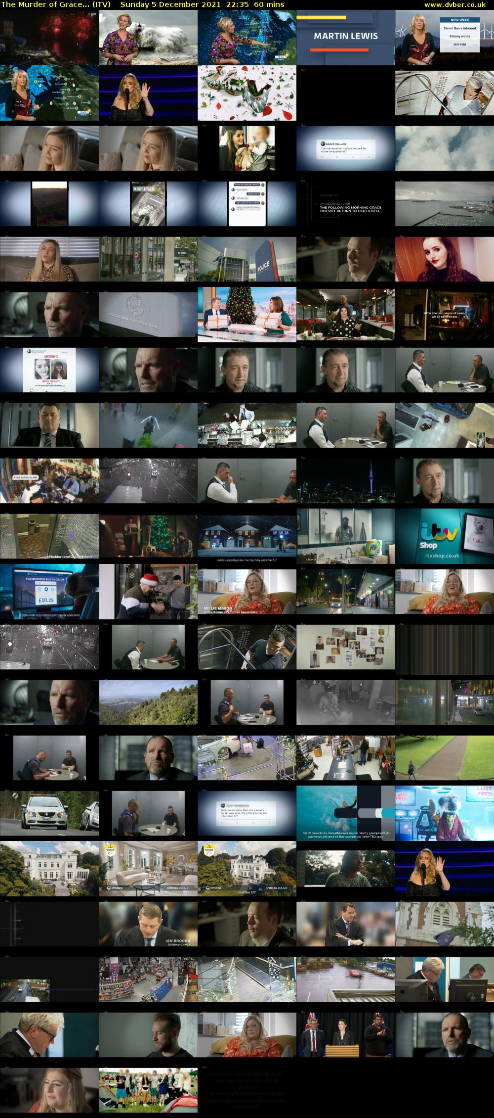 The Murder of Grace... (ITV) Sunday 5 December 2021 22:35 - 23:35