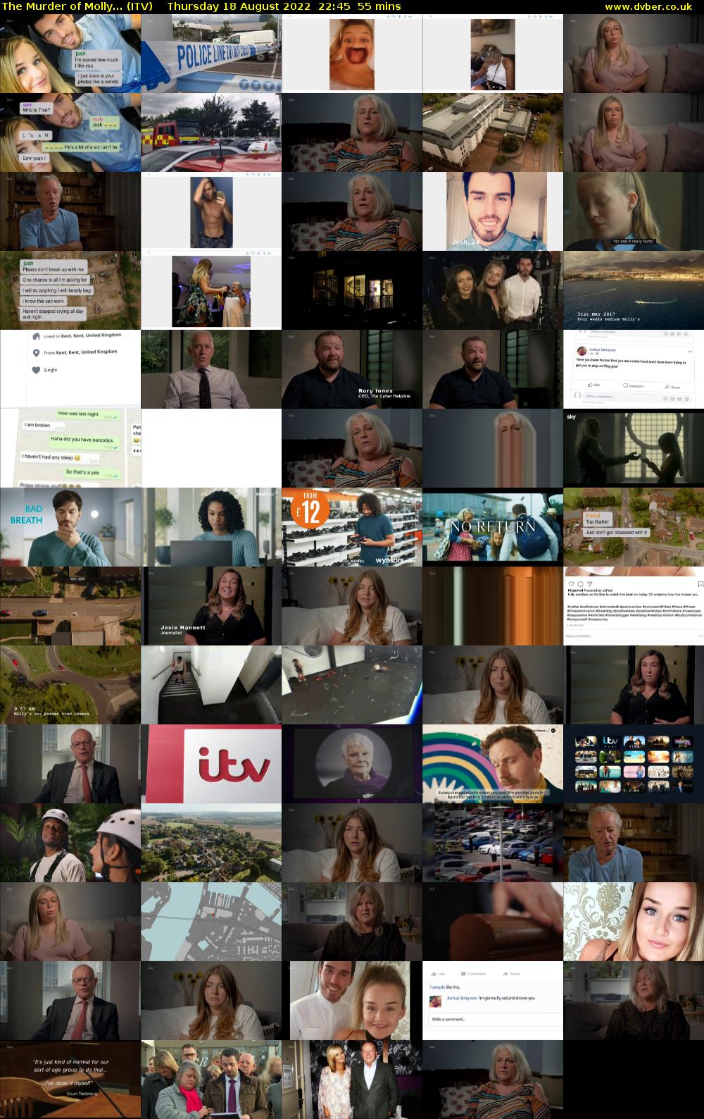 The Murder of Molly... (ITV) Thursday 18 August 2022 22:45 - 23:40