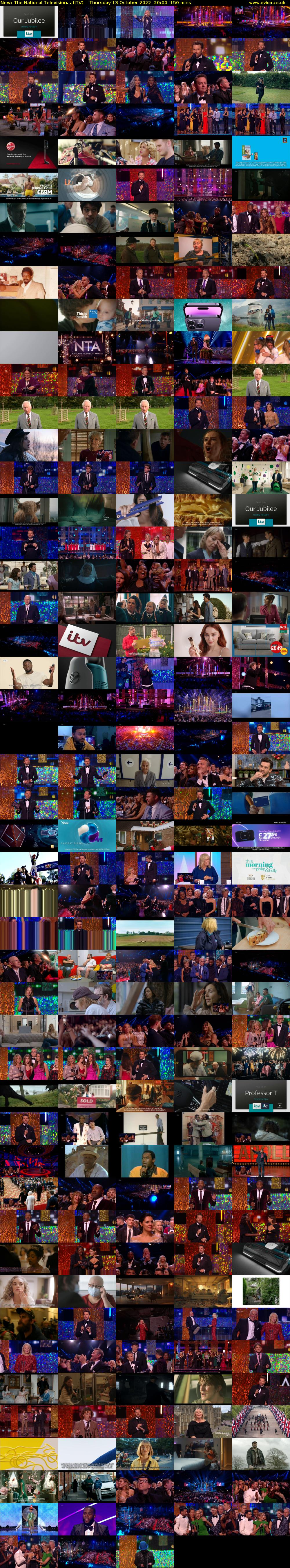 The National Television... (ITV) Thursday 13 October 2022 20:00 - 22:30