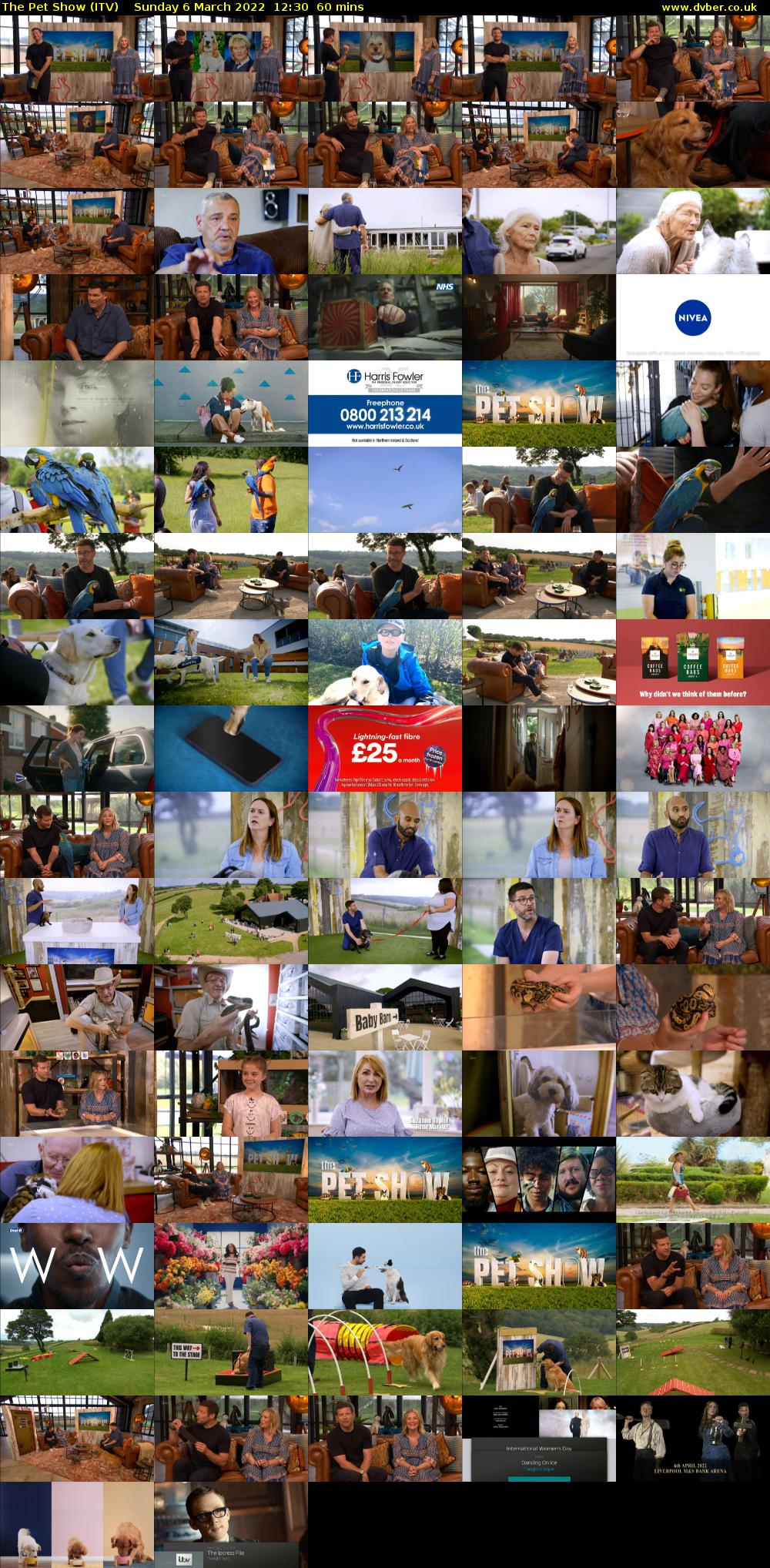 The Pet Show (ITV) Sunday 6 March 2022 12:30 - 13:30
