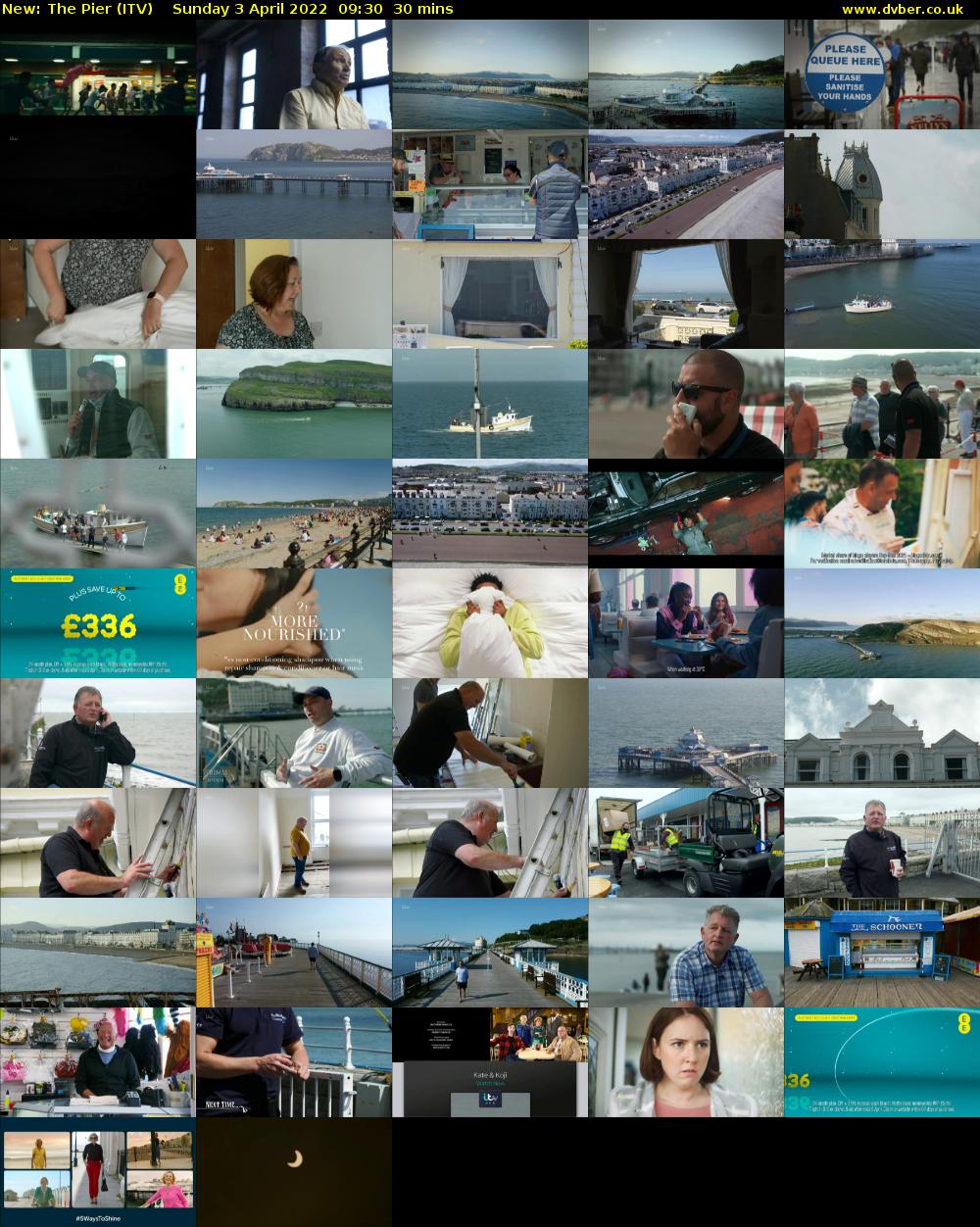 The Pier (ITV) Sunday 3 April 2022 09:30 - 10:00