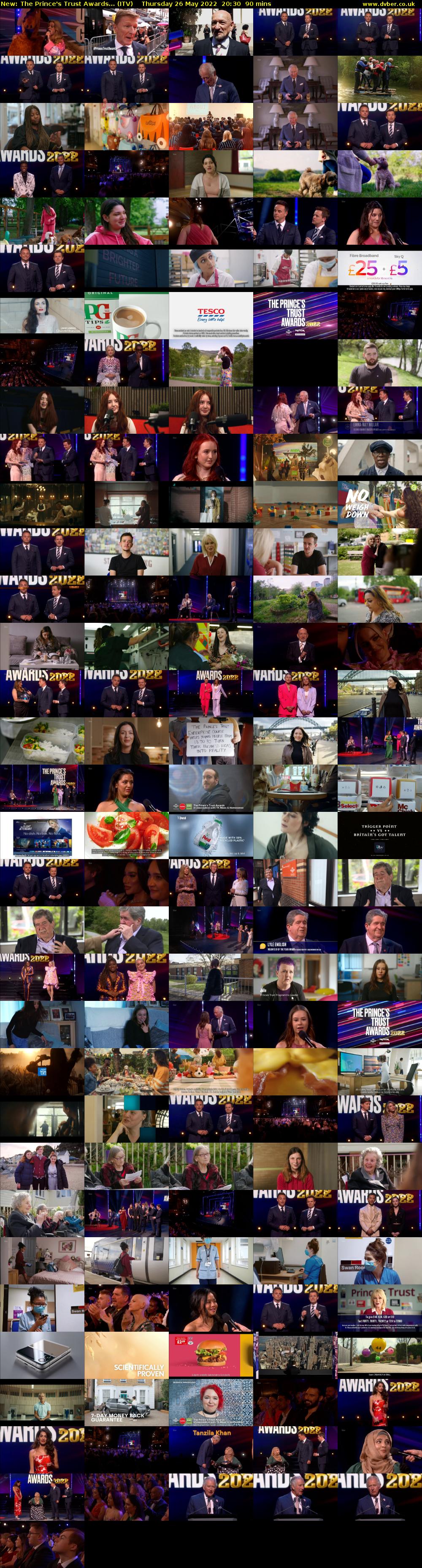 The Prince's Trust Awards... (ITV) Thursday 26 May 2022 20:30 - 22:00