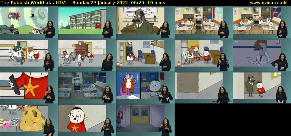 The Rubbish World of... (ITV) Sunday 23 January 2022 06:25 - 06:35