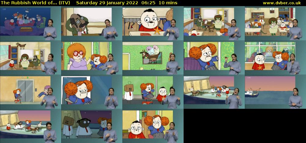 The Rubbish World of... (ITV) Saturday 29 January 2022 06:25 - 06:35