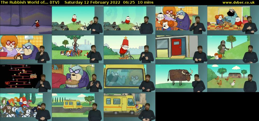 The Rubbish World of... (ITV) Saturday 12 February 2022 06:25 - 06:35