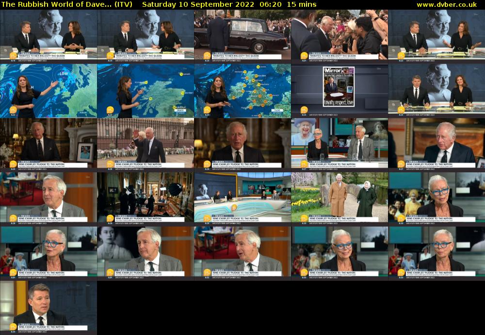 The Rubbish World of Dave... (ITV) Saturday 10 September 2022 06:20 - 06:35