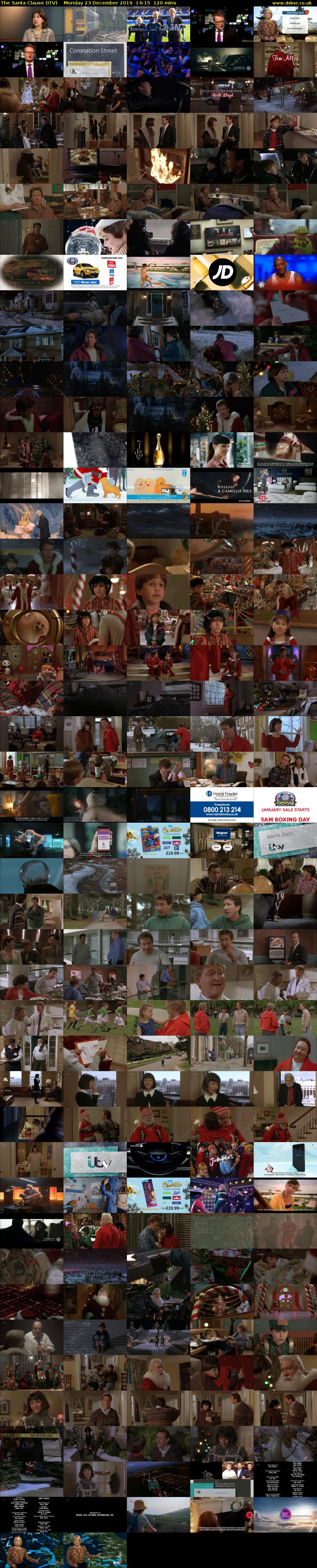 The Santa Clause (ITV) Monday 23 December 2019 14:15 - 16:15