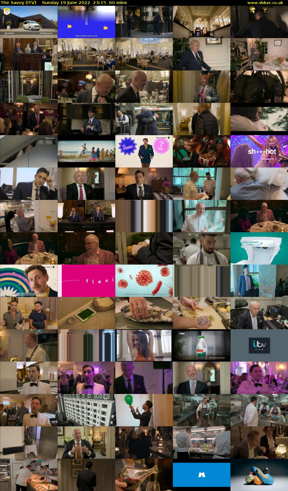 The Savoy (ITV) Sunday 19 June 2022 23:15 - 00:15