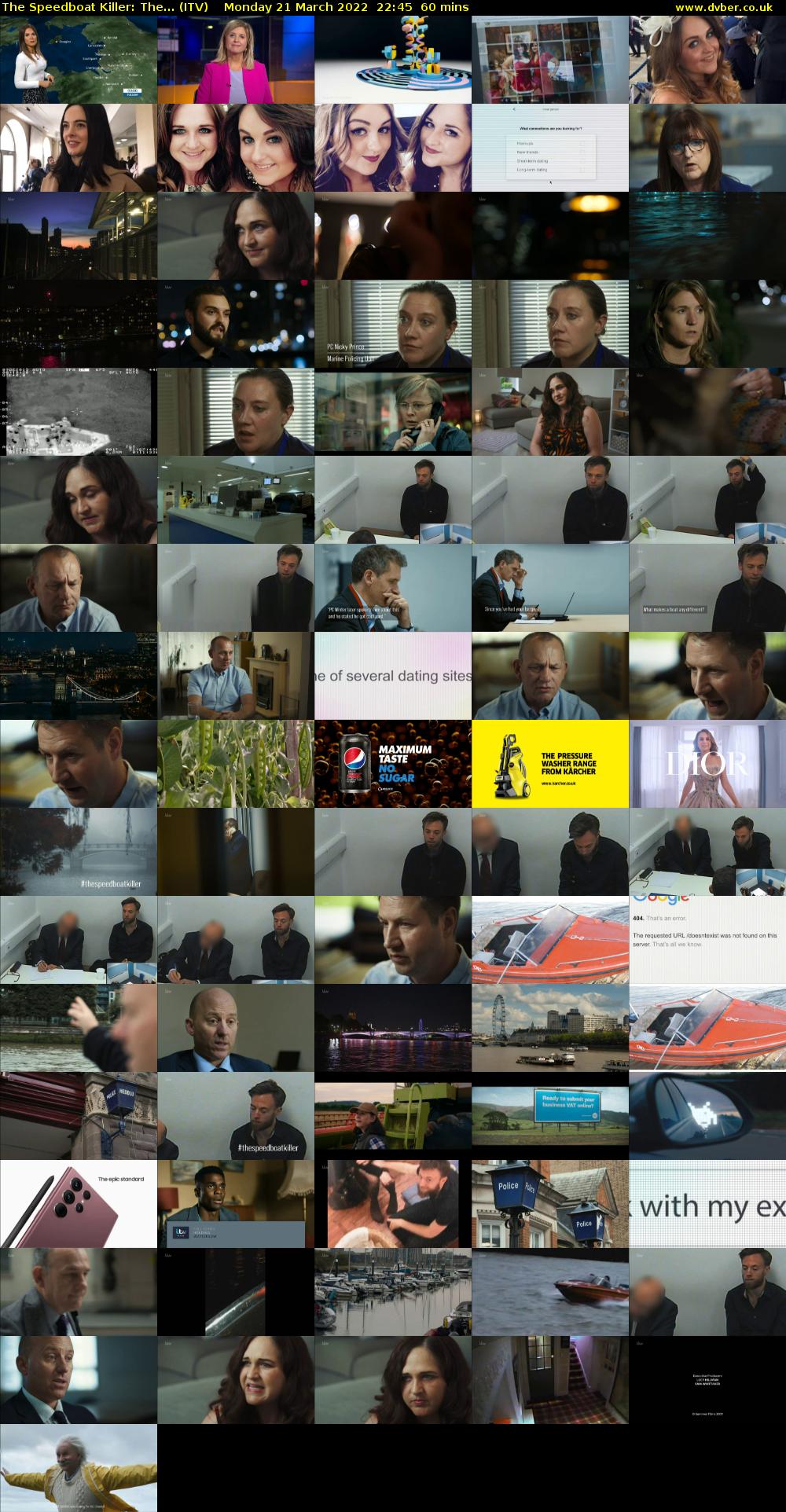 The Speedboat Killer: The... (ITV) Monday 21 March 2022 22:45 - 23:45