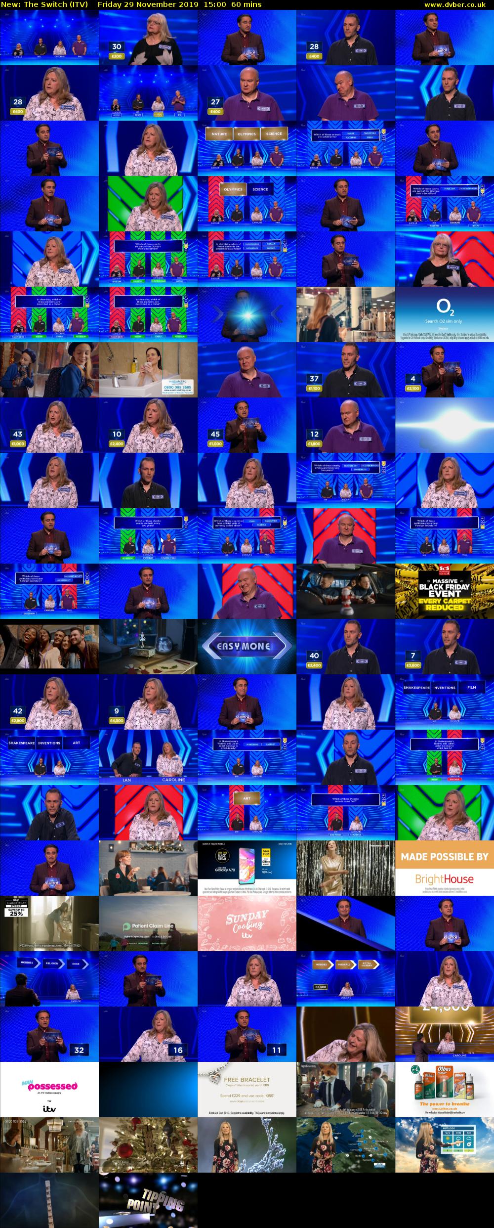 The Switch (ITV) Friday 29 November 2019 15:00 - 16:00