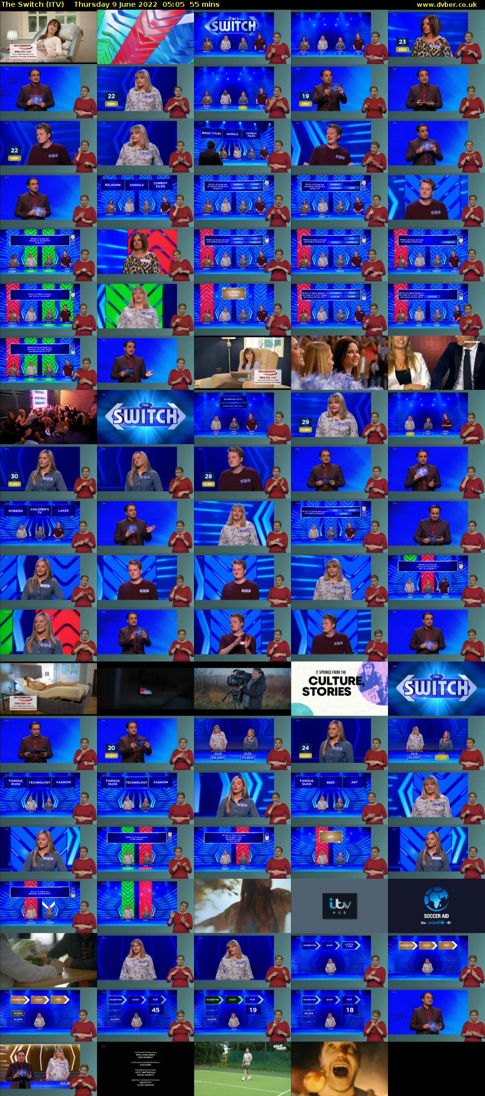 The Switch (ITV) Thursday 9 June 2022 05:05 - 06:00