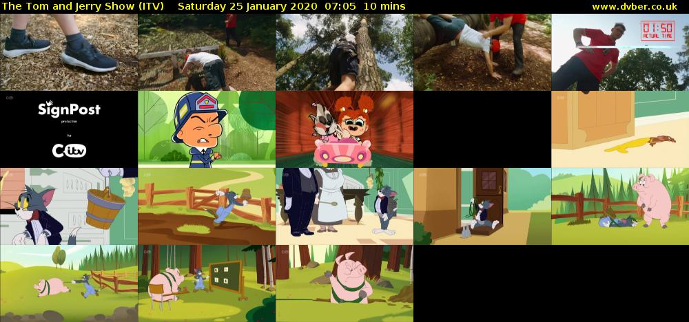 The Tom and Jerry Show (ITV) Saturday 25 January 2020 07:05 - 07:15