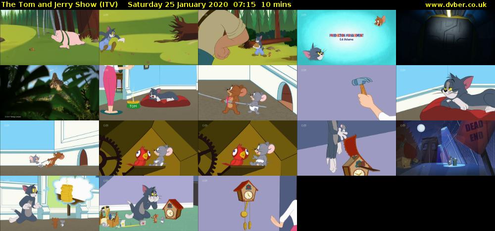 The Tom and Jerry Show (ITV) Saturday 25 January 2020 07:15 - 07:25