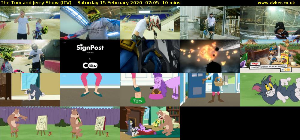 The Tom and Jerry Show (ITV) Saturday 15 February 2020 07:05 - 07:15
