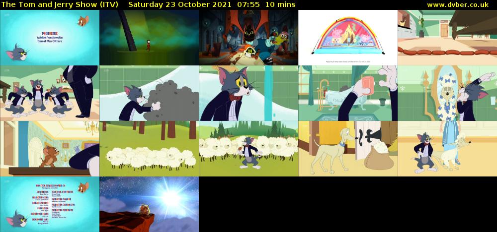 The Tom and Jerry Show (ITV) Saturday 23 October 2021 07:55 - 08:05