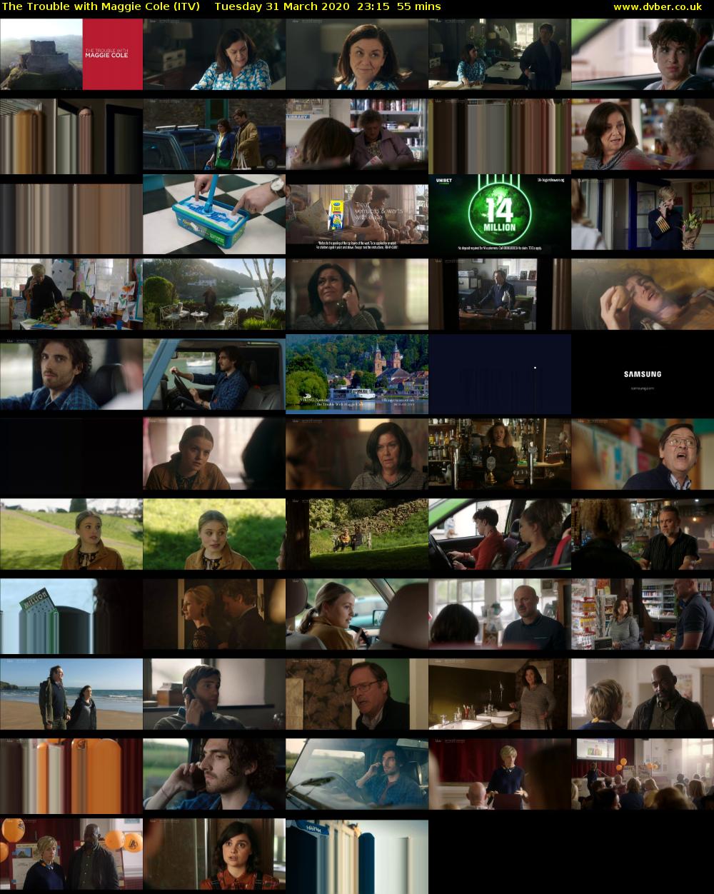 The Trouble with Maggie Cole (ITV) Tuesday 31 March 2020 23:15 - 00:10