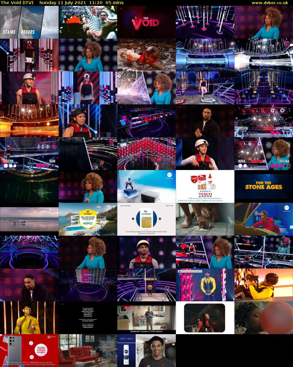 The Void (ITV) Sunday 11 July 2021 11:20 - 12:25
