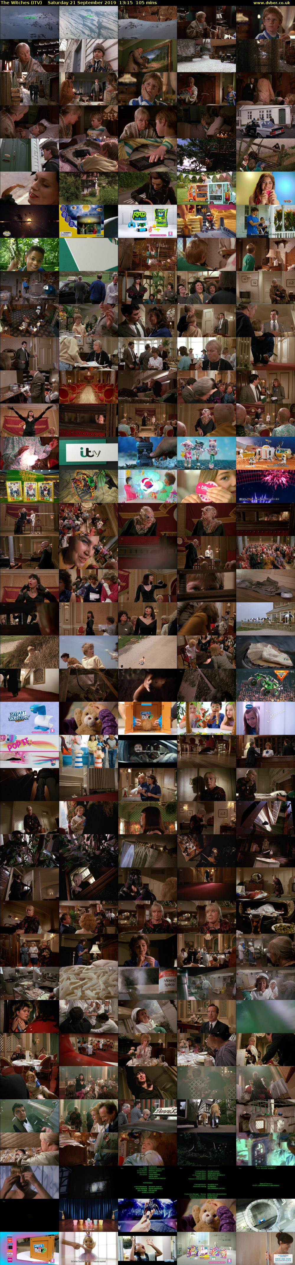 The Witches (ITV) Saturday 21 September 2019 13:15 - 15:00