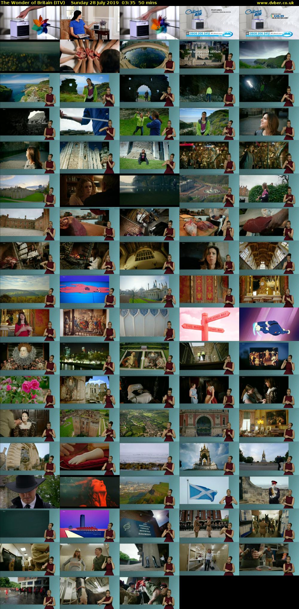 The Wonder of Britain (ITV) Sunday 28 July 2019 03:35 - 04:25
