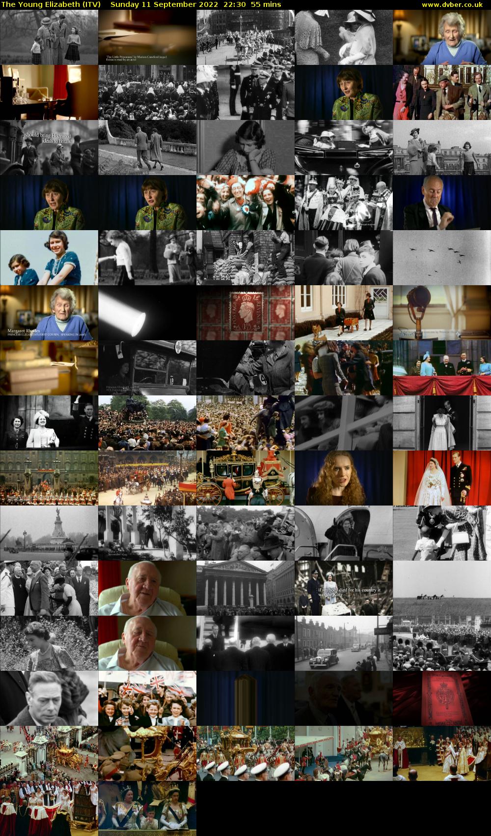 The Young Elizabeth (ITV) Sunday 11 September 2022 22:30 - 23:25