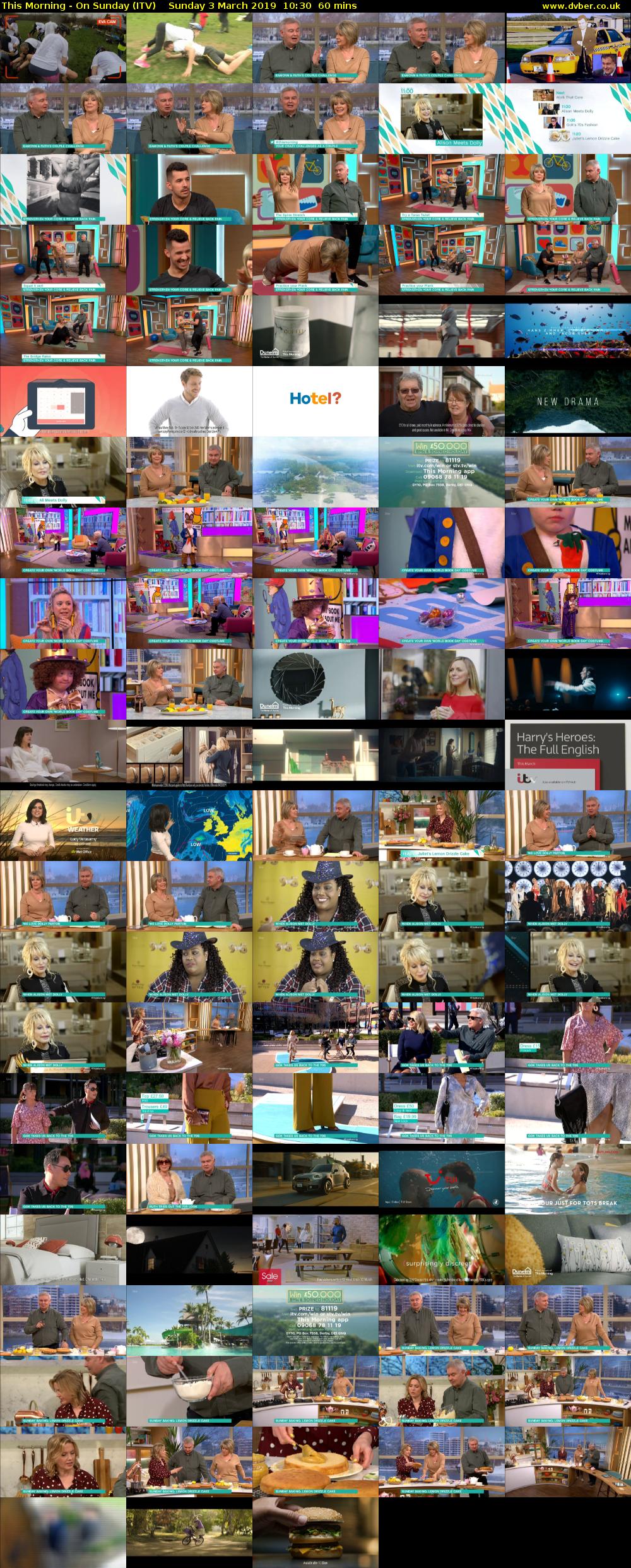 This Morning - On Sunday (ITV) Sunday 3 March 2019 10:30 - 11:30