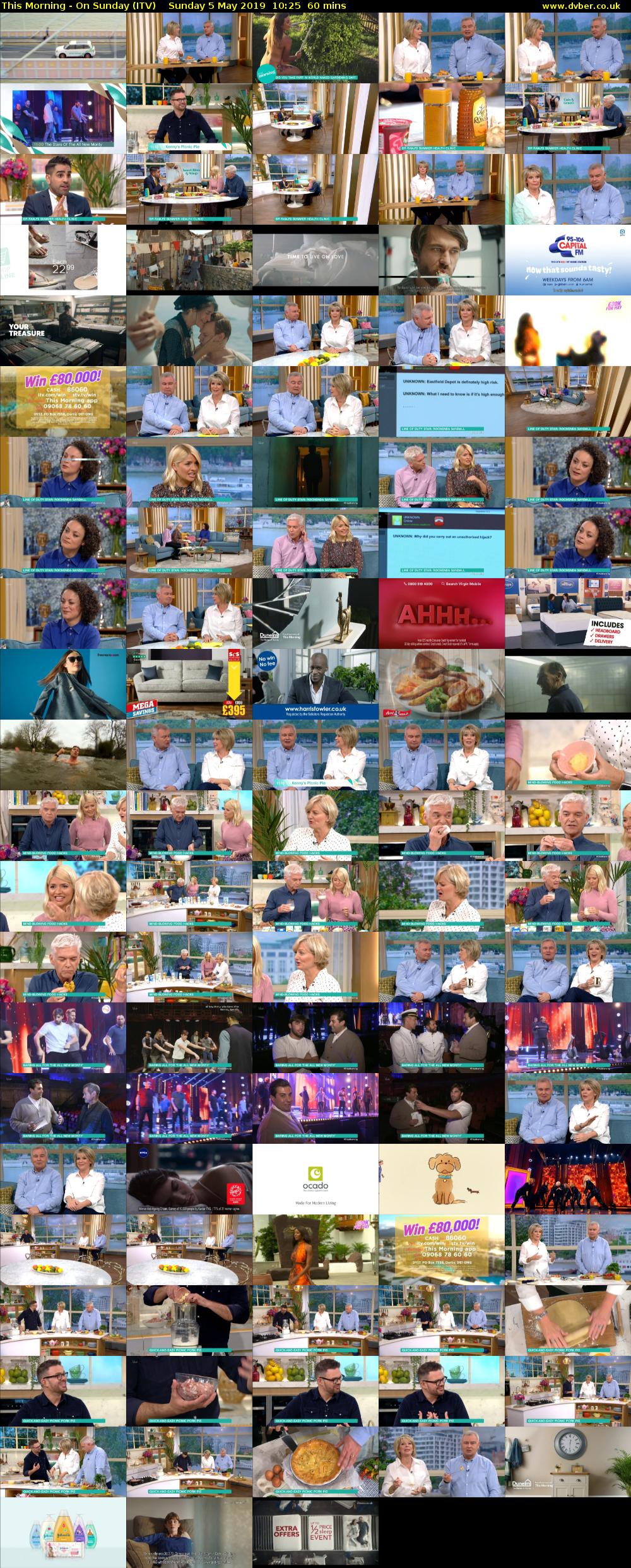 This Morning - On Sunday (ITV) Sunday 5 May 2019 10:25 - 11:25