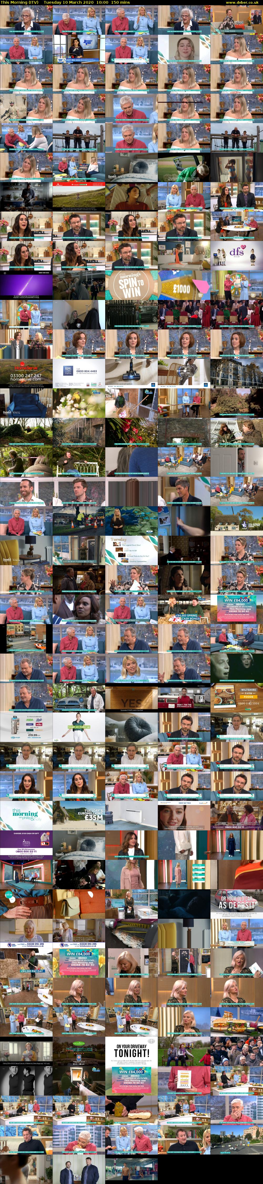 This Morning (ITV) Tuesday 10 March 2020 10:00 - 12:30