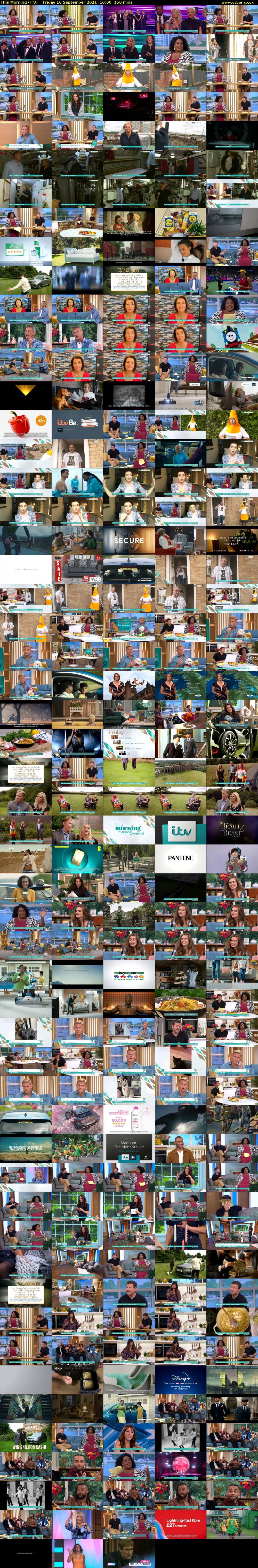 This Morning (ITV) Friday 10 September 2021 10:00 - 12:30