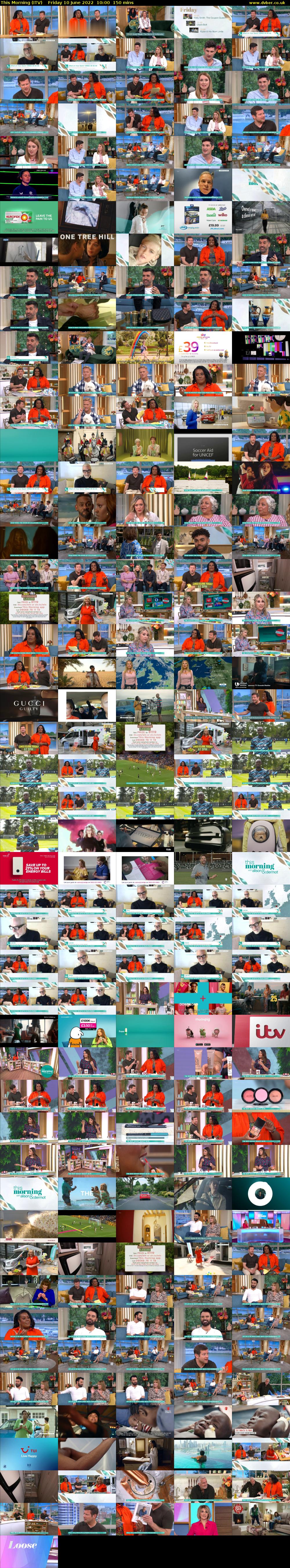 This Morning (ITV) Friday 10 June 2022 10:00 - 12:30