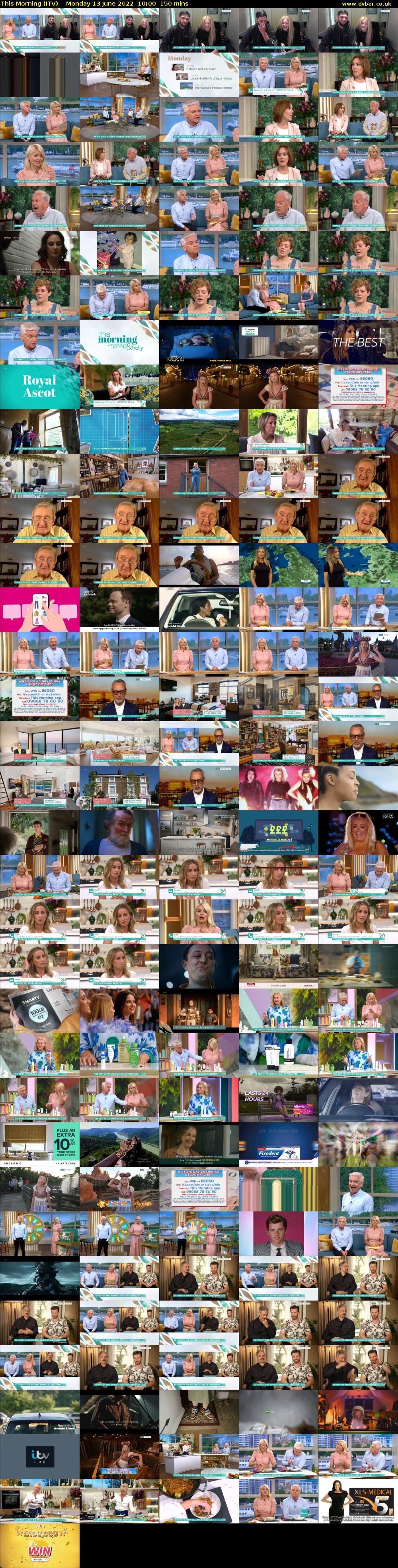 This Morning (ITV) Monday 13 June 2022 10:00 - 12:30