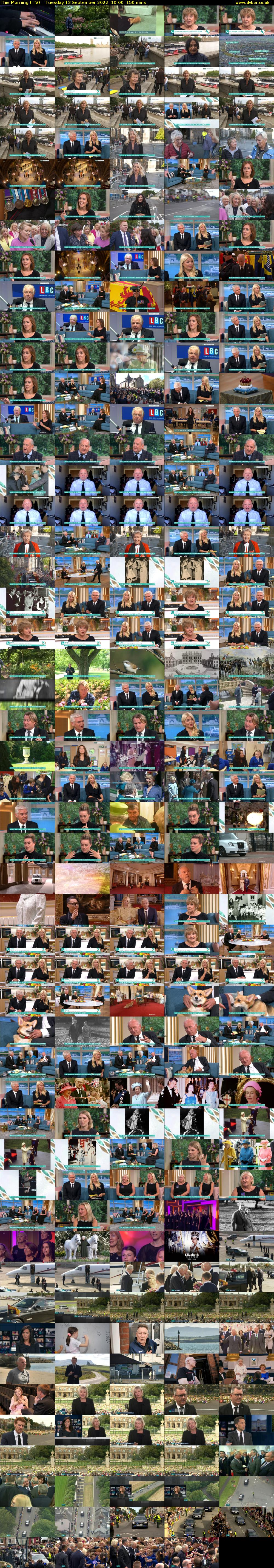 This Morning (ITV) Tuesday 13 September 2022 10:00 - 12:30