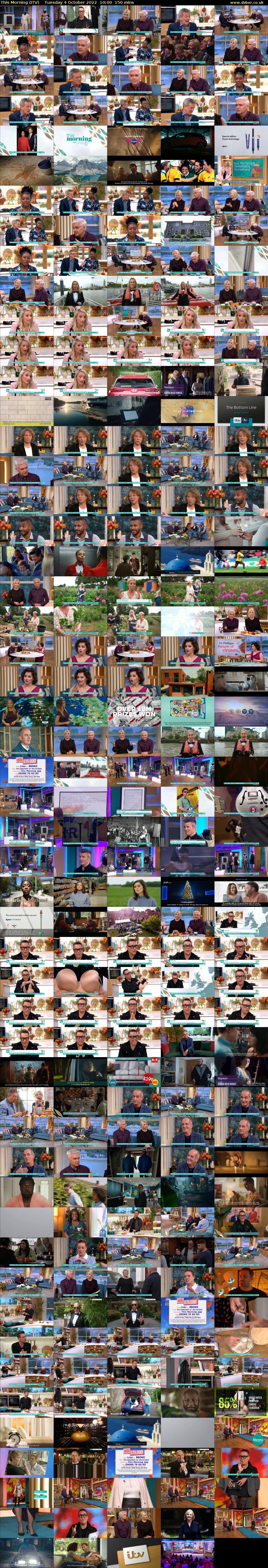 This Morning (ITV) Tuesday 4 October 2022 10:00 - 12:30