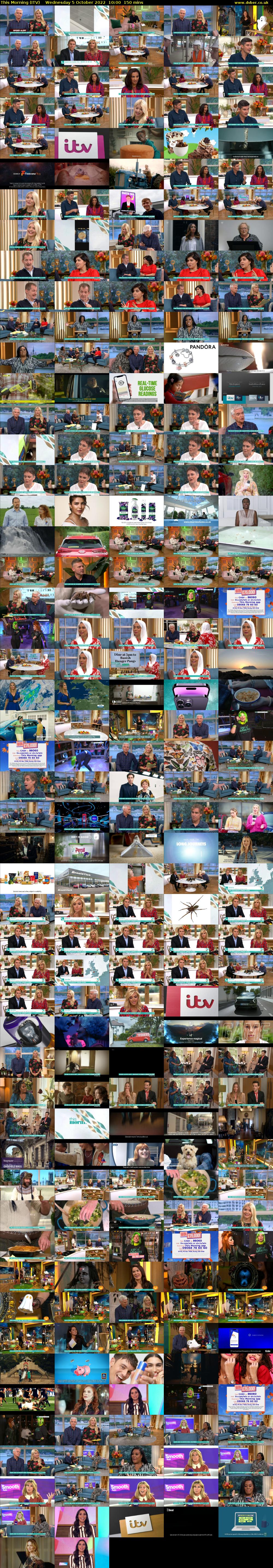 This Morning (ITV) Wednesday 5 October 2022 10:00 - 12:30