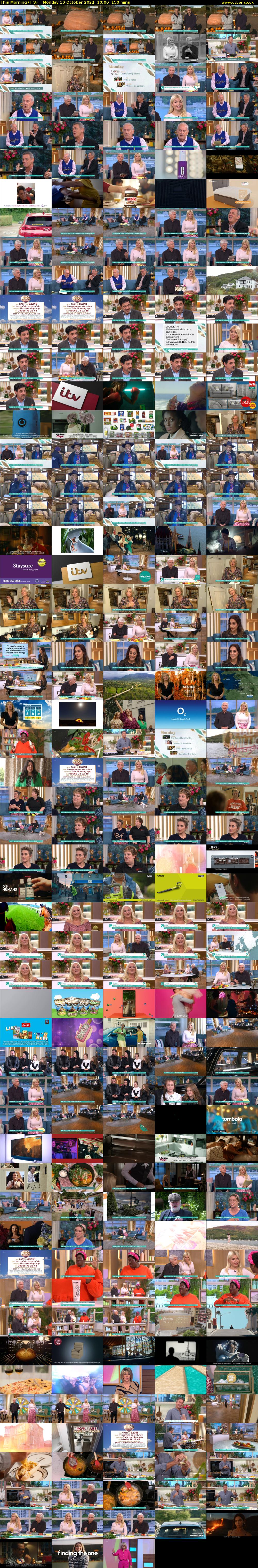 This Morning (ITV) Monday 10 October 2022 10:00 - 12:30