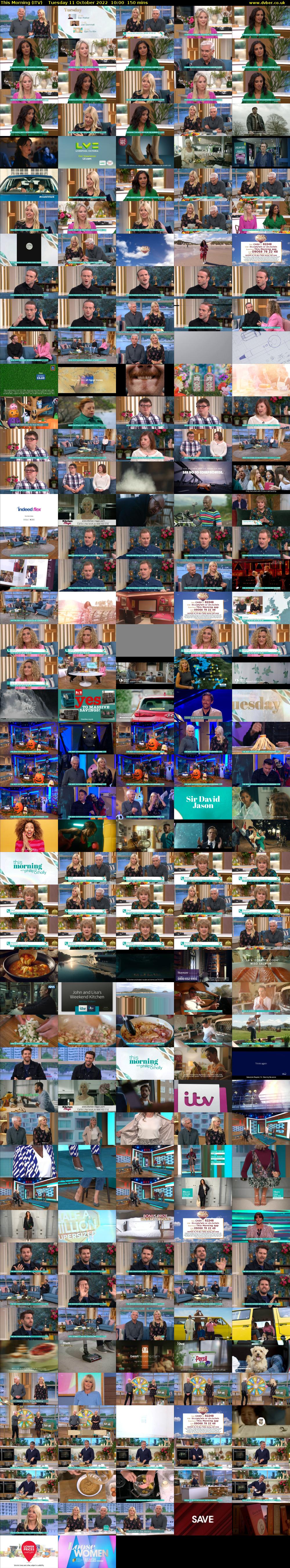 This Morning (ITV) Tuesday 11 October 2022 10:00 - 12:30
