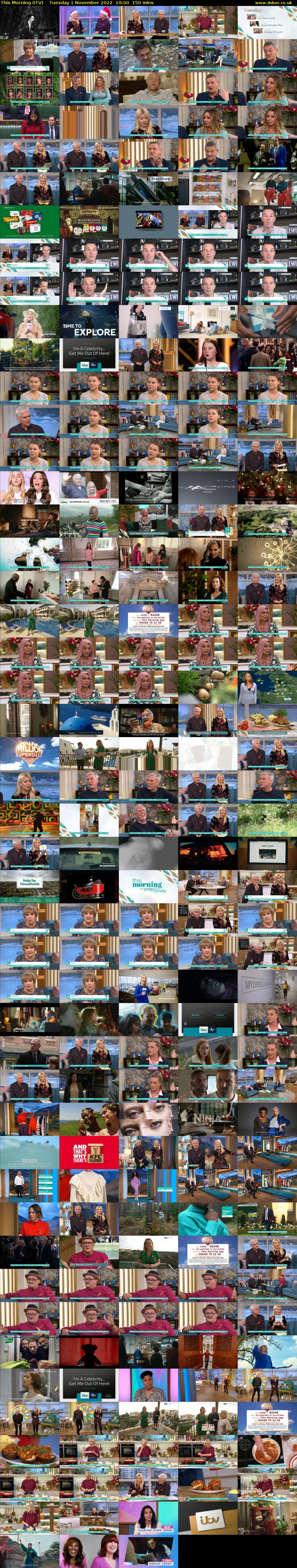 This Morning (ITV) Tuesday 1 November 2022 10:00 - 12:30
