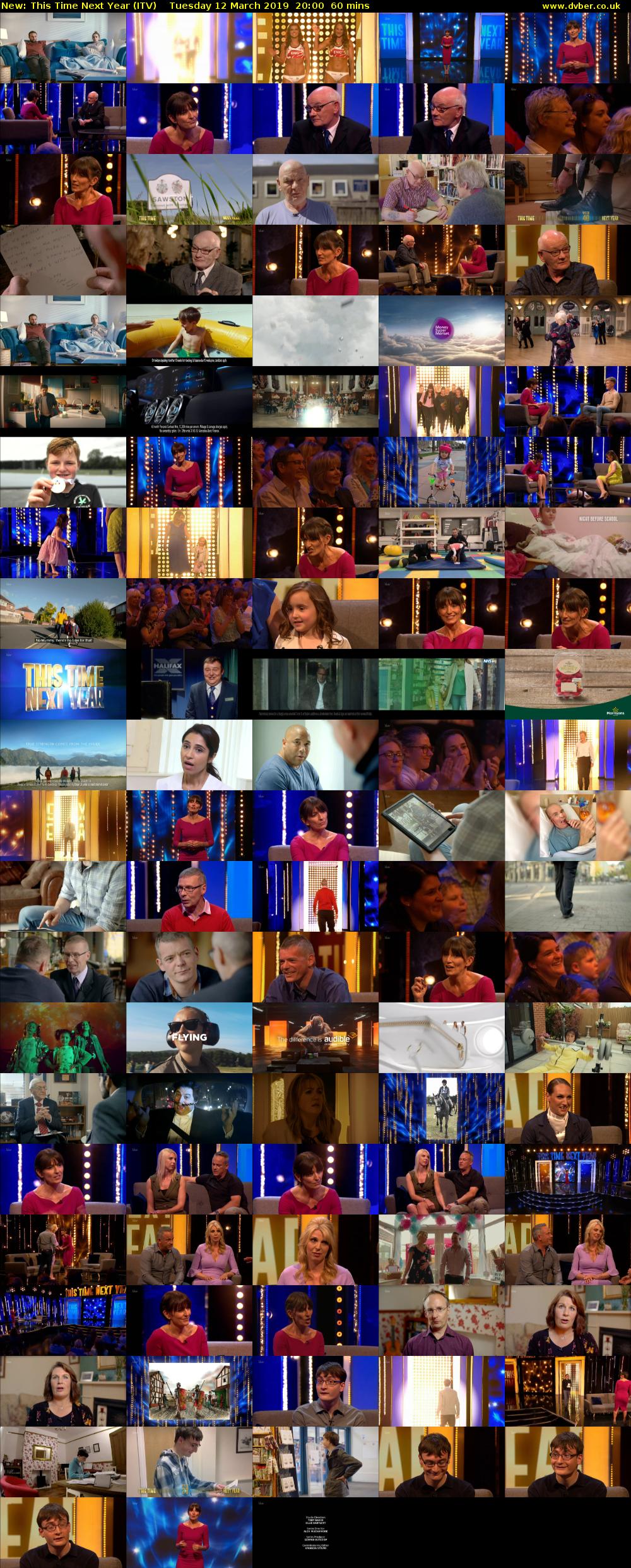 This Time Next Year (ITV) Tuesday 12 March 2019 20:00 - 21:00